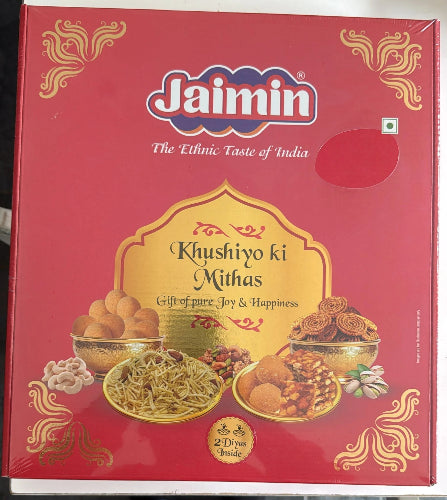 Shop Jaimin Diwali Gift Box - 740g at Grocerywala