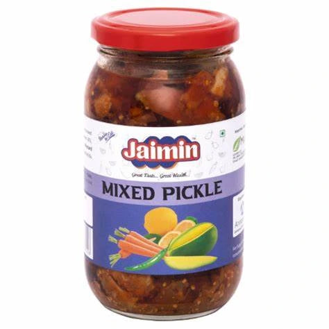 Shop Jaimin Mixed Pickle - 400g at Grocerywala