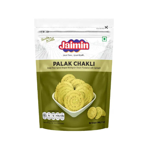 Shop Jaimin Palak Chakli - 200g at Grocerywala