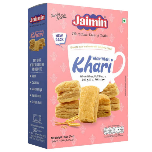 Shop Jaimin Whole Wheat Khari - 200g at Grocerywala