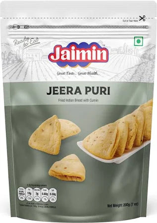 Shop Jaimin Jeera Puri - 200g at Grocerywala