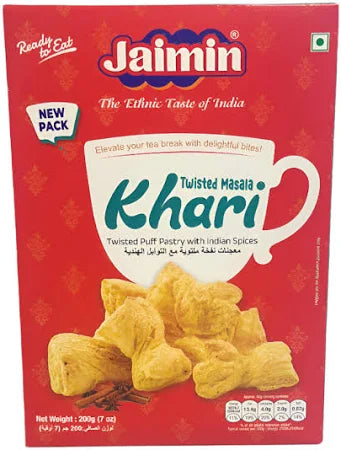Jaimin Twisted Masala Khari - 200g