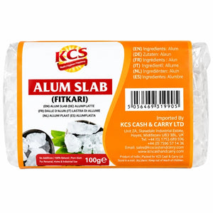 KCS Alum Slab - 100g