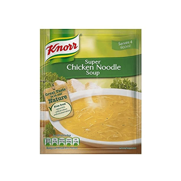 Shop Knorr Chicken Noodle Soup - 62g at Grocerywala