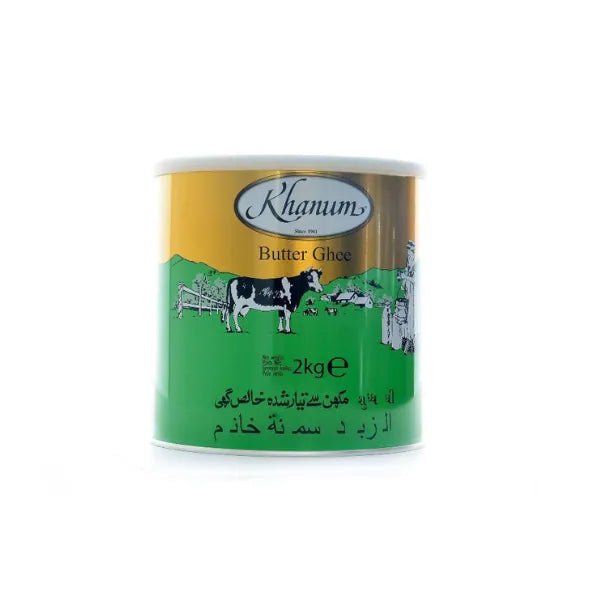 Shop Khanum Butter Ghee - 2kg at Grocerywala