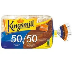 Shop Kingsmill 50/50 Medium Bread at Grocerywala