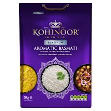 Shop Kohinoor Basmati Rice Extra Flavor Blue - 5kg at Grocerywala