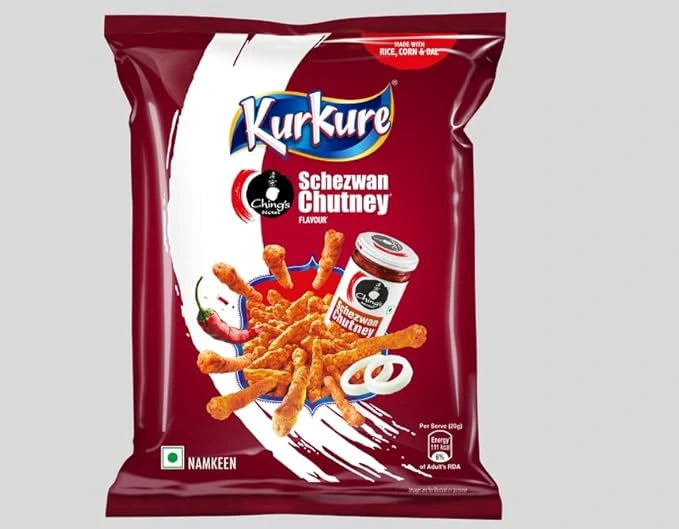 Shop Kurkure Schezwan Chutney Flavour – 68g at Grocerywala