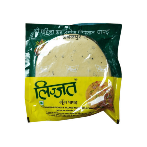 Shop Lijjat Moong Papad 200G at Grocerywala