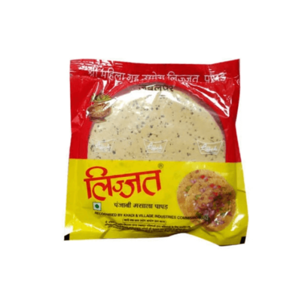 Shop Lijjat Punjabi Masala Papad 200G at Grocerywala