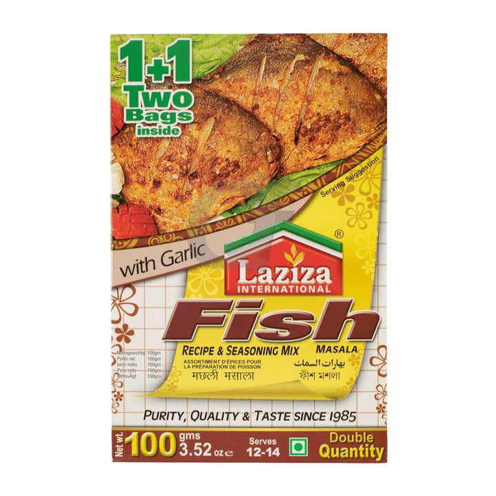 Shop Laziza Fish Masala 100g at Grocerywala