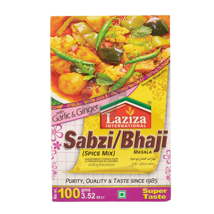 Shop Laziza Sabzi/Bhaji Masala 100g at Grocerywala