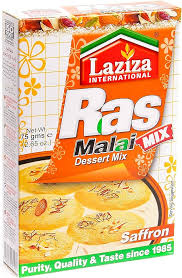 Shop Laziza Rasmalai Mix (Saffron) - 75g at Grocerywala