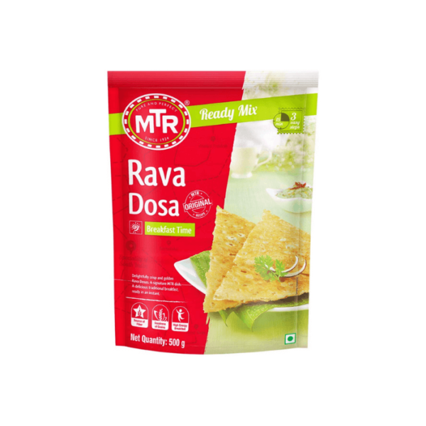 Shop MTR Rava Dosa Mix - 500g at Grocerywala