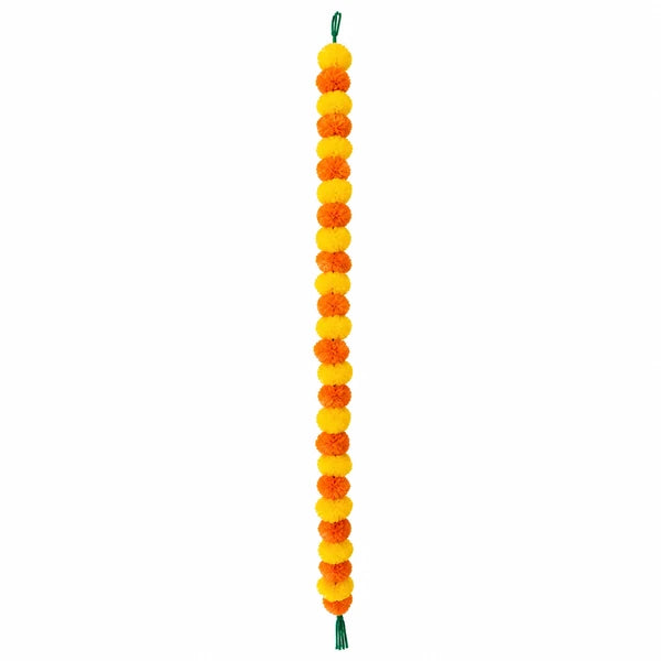 Garland Yellow & Orange (1 string) - 54inch