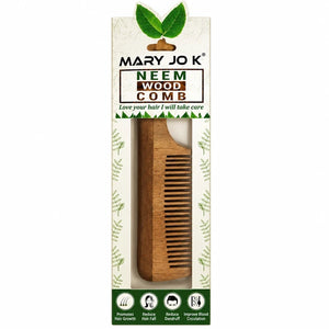 Mary Jo K Neem Wood Comb