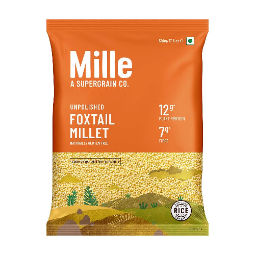 Shop Mille Foxtail Millet - 500g at Grocerywala