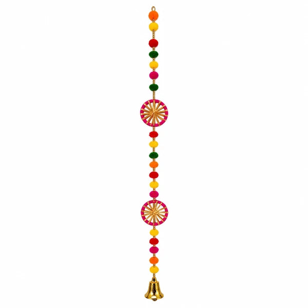 Multicolour Pom Pom Toran (1 string)