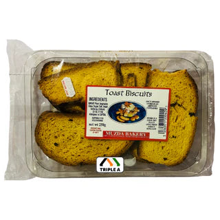 Shop Muzda Toast Biscuits - 250g at Grocerywala