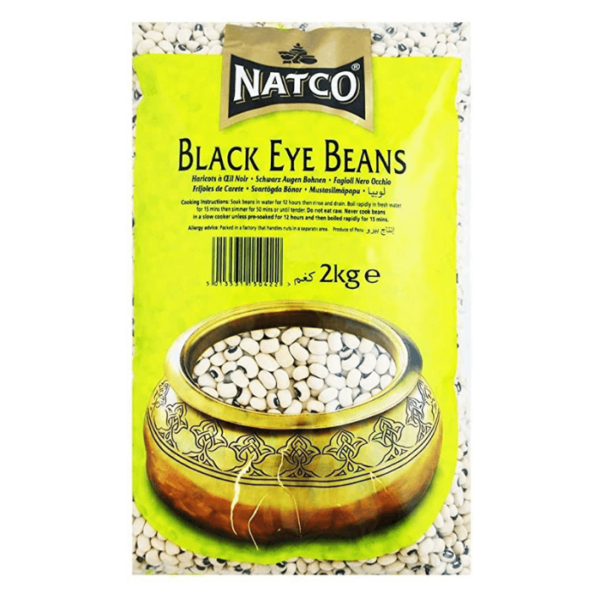 Shop Natco Black Eye Beans - 2kg at Grocerywala