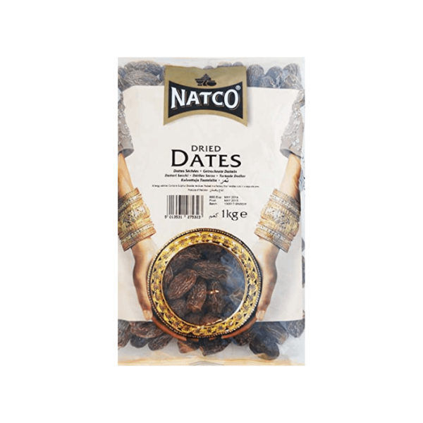 Shop Natco Dried Dates - 1kg at Grocerywala