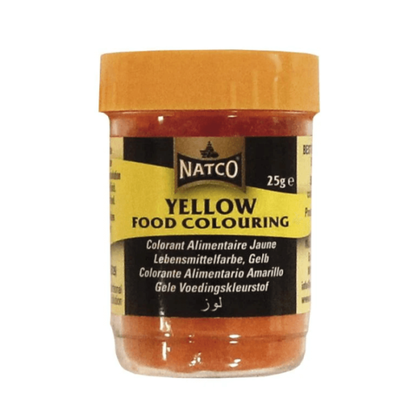 Shop Natco Food Colour Powder Yellow 25G at Grocerywala