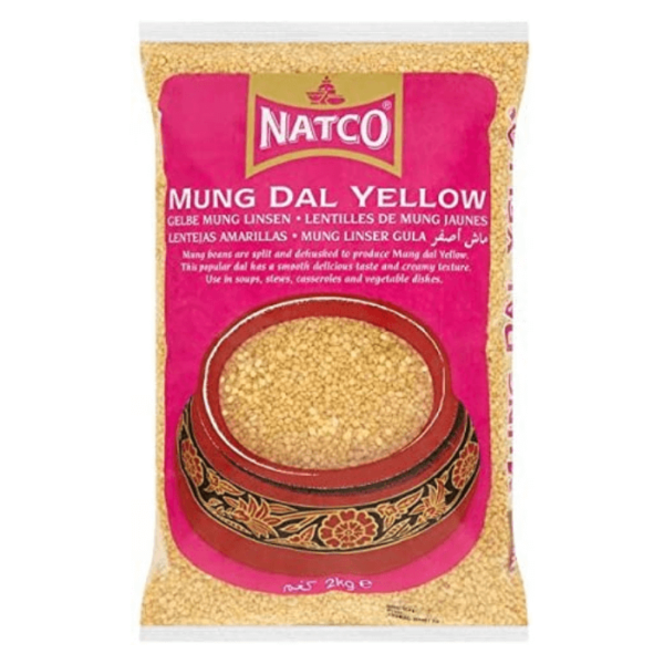 Shop Natco Mung Dal Washed - 2kg at Grocerywala