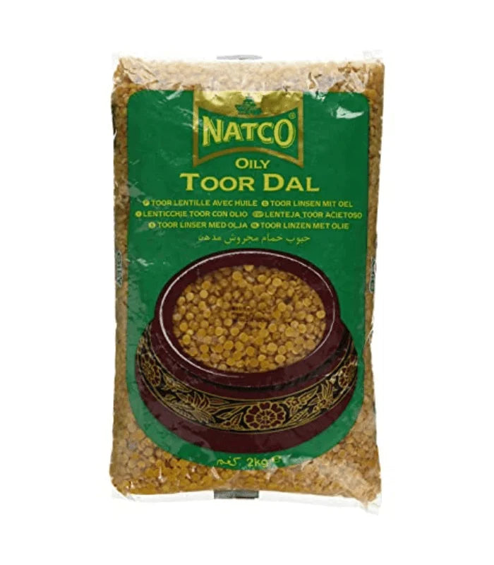 Shop Natco Toor Dal Oily - 2kg at Grocerywala