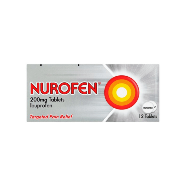 Shop Nurofen Tablets 12x 200MG at Grocerywala