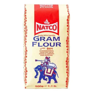 Natco gram flour 500g chickpea flour packet