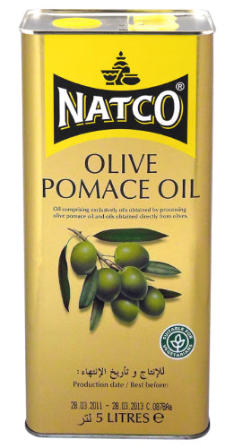 Shop Natco Olive Pomace Oil 100% Pure - 5L at Grocerywala