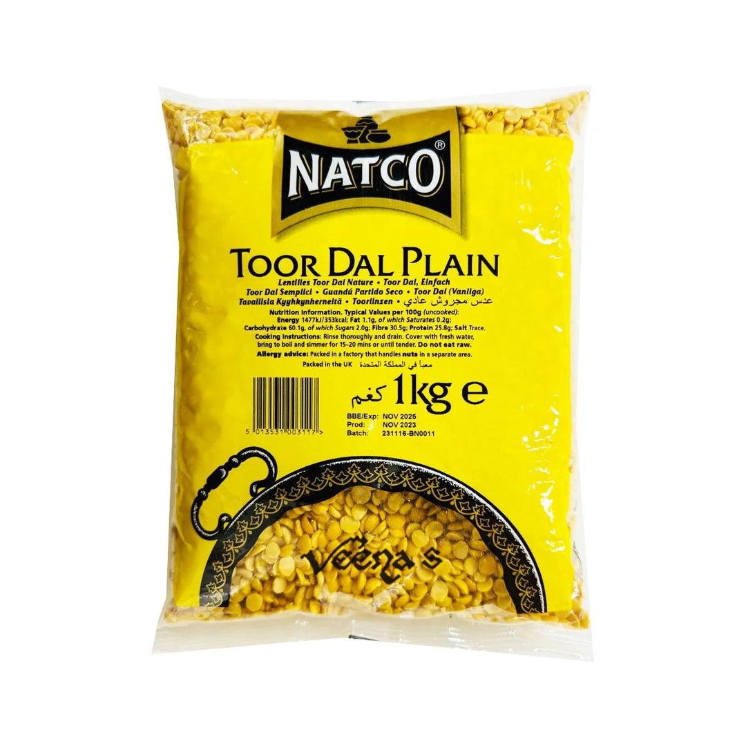 Natco Toor Dal Plain - 1kg