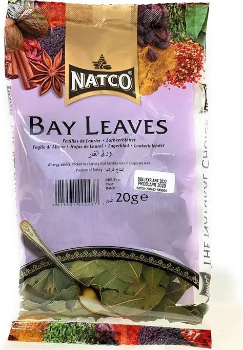 Shop Natco Bay Leaves - 20g at Grocerywala