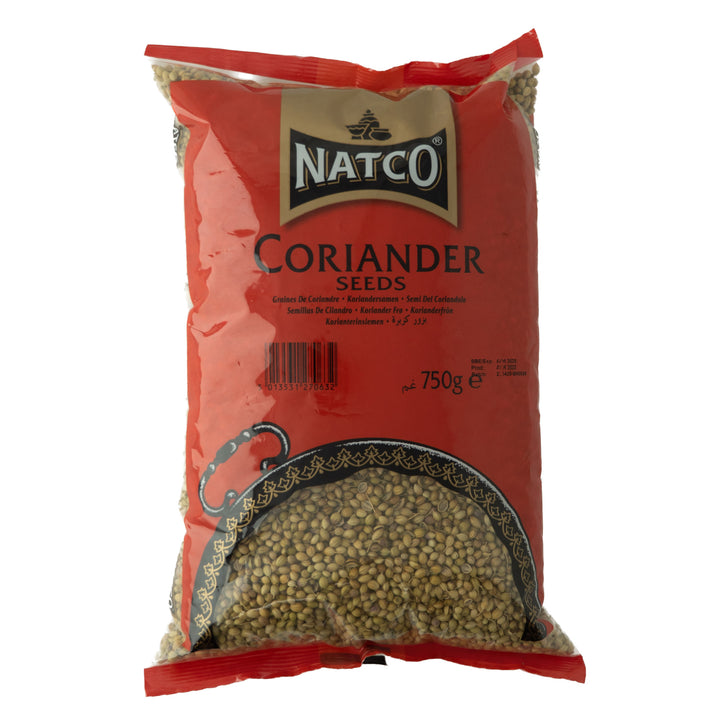 Shop Natco Coriander Seeds(Dhana) - 750g at Grocerywala