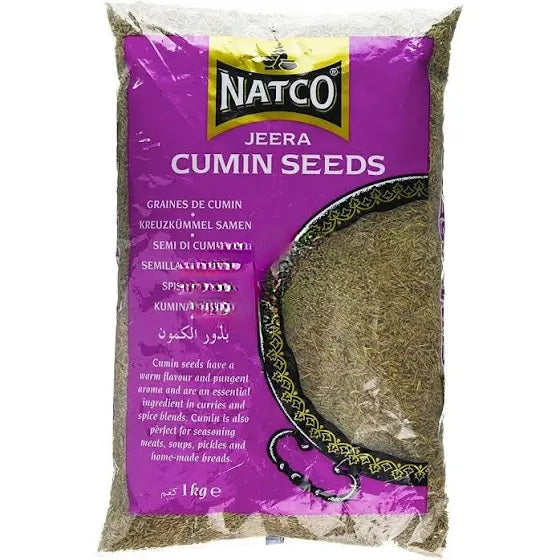 Shop Natco Cumin Seeds (Jeera) - 1kg at Grocerywala