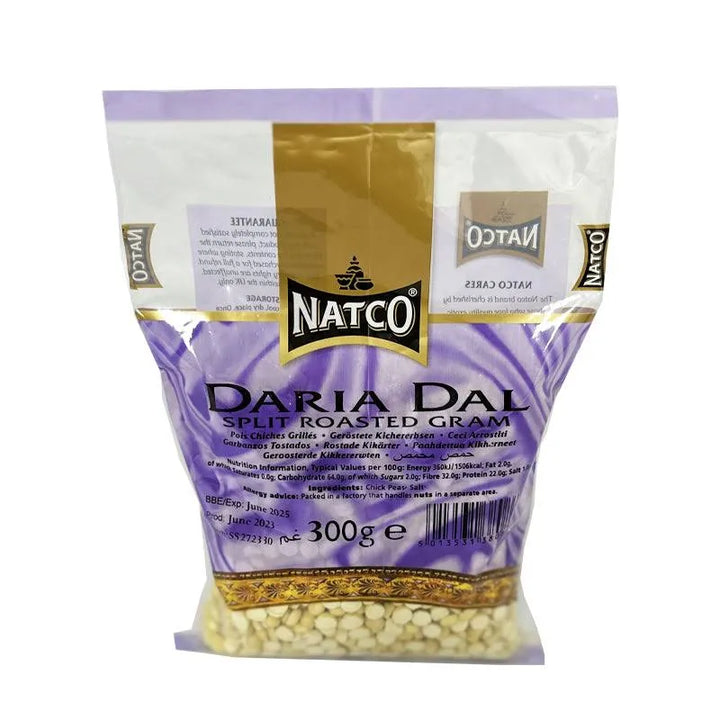 Shop Natco Daria Dall Split Roasted (Chana Dal) - 300g at Grocerywala