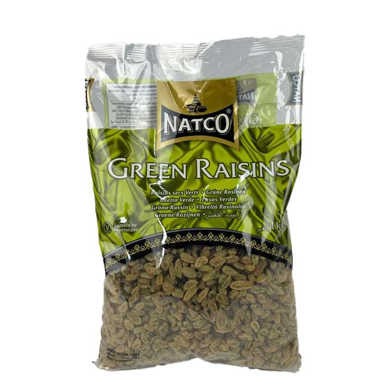 Shop Natco Raisins Green - 1kg at Grocerywala