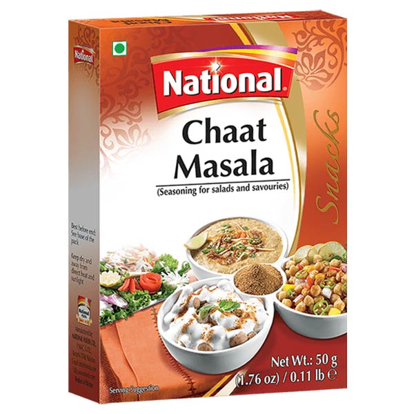Shop National Chaat Masala - 100g at Grocerywala