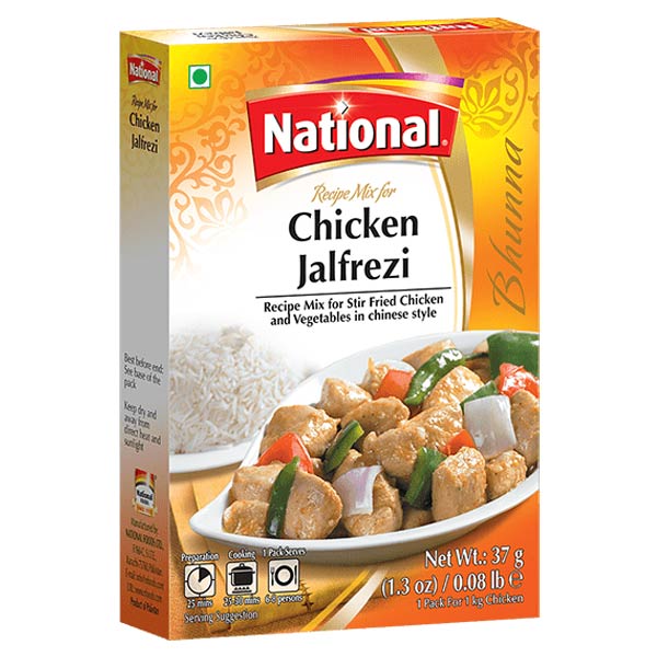Shop National Chicken Jalfrezi Masala at Grocerywala