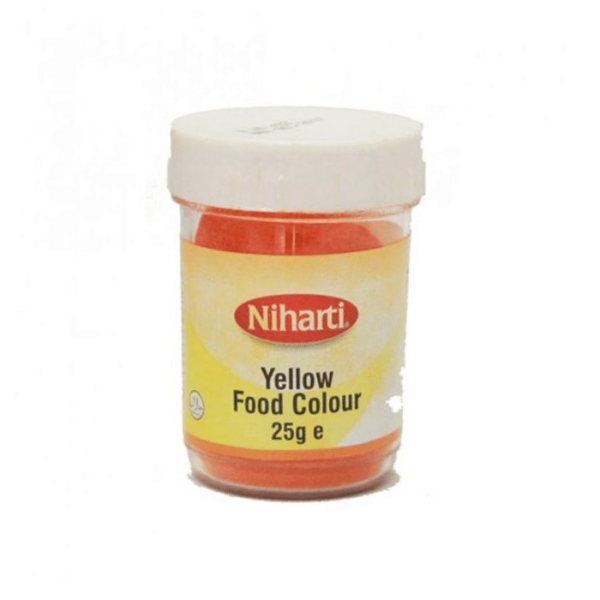 Shop Niharti Food Col Pwdr Yellow 25G at Grocerywala