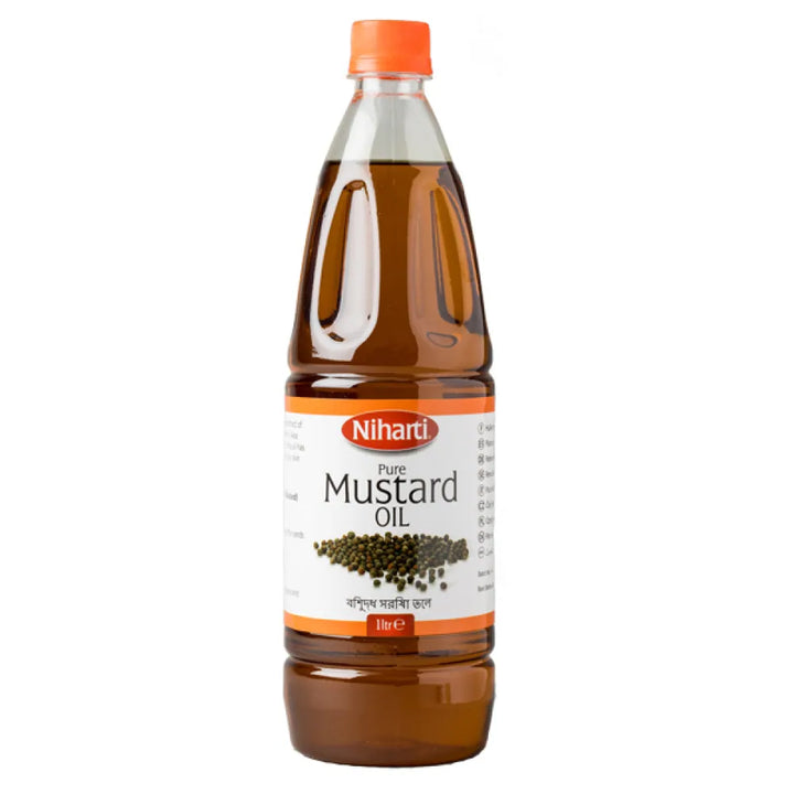 Shop Niharti Mustard Oil - 1L at Grocerywala