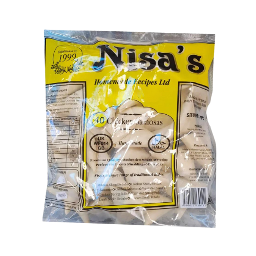 Shop NISA'S 40 CHICKEN SAMOSA at Grocerywala