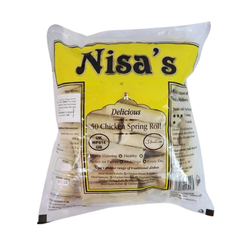 Shop NISA'S 40/50 CHICKEN SPRING ROLL at Grocerywala