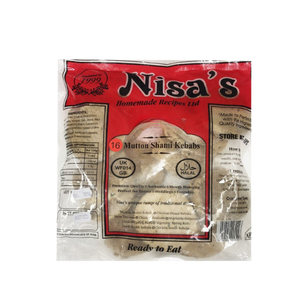 Shop NISA'S 16 MUTTON SHAMI KEBABS at Grocerywala