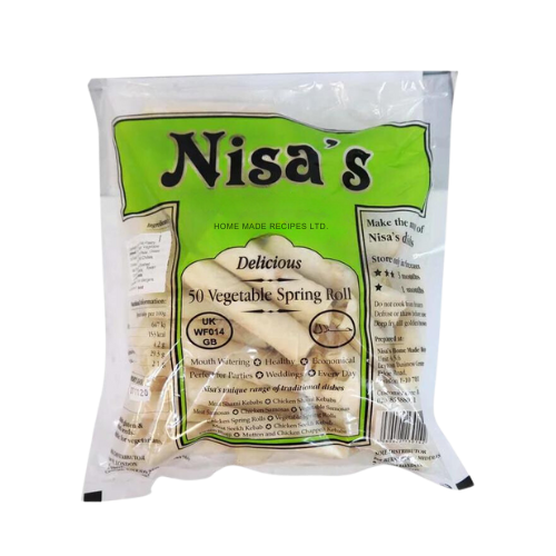 Shop NISA'S 50 VEGETABLE SPRING ROLL at Grocerywala