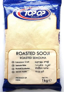 Topop Roasted Rava (Semolina) - 1kg