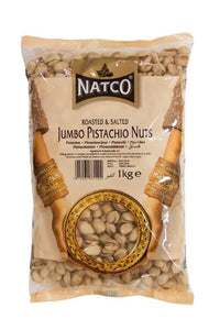 Natco Jumbo Pistachio Roasted and Salted - 1kg