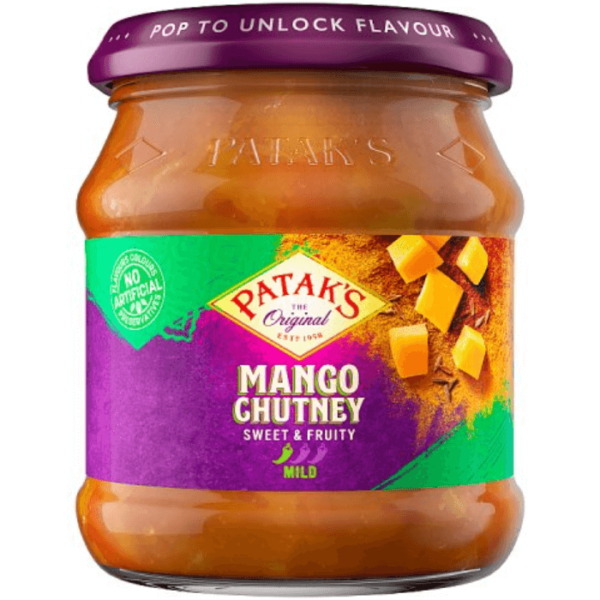 Shop Pataks Mango Chutney - 340g at Grocerywala