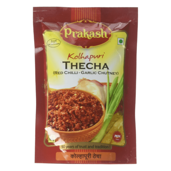 Prakash Kolhapuri red chilli garlic thecha paste 100g