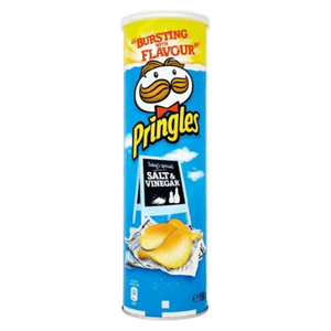 Shop Pringles Salt and Vinegar 185g at Grocerywala